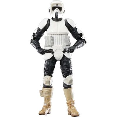 Hasbro Figura Scout In Moto Della Serie Black-0° Anniversario Di Il Ritorno Dello Jedi Star Wars Hasbro Figura Scout In Moto Della Serie Black-0° Anniversario Di Il Ritorno Dello Jedi Star Wars
