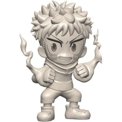 Furyu Jujutsu Kaisen Toonize Pvc Statua Yuji Itadori Versione Colore Normale 13 Cm Furyu Jujutsu Kaisen Toonize Pvc Statua Yuji Itadori Versione Colore Normale 13 Cm