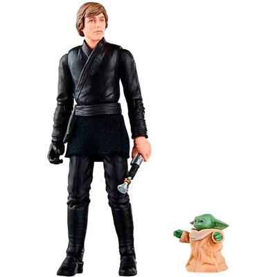 Hasbro Figurine Luke Skywalker E Grogu Star Wars 10 Cm Hasbro Figurine Luke Skywalker E Grogu Star Wars 10 Cm