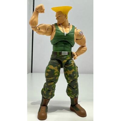 Jada Ultra Ii: Gli Sfidanti Finali Action Figure Guile 1/12 Street Fighter 15 Cm Jada Ultra Ii: Gli Sfidanti Finali Action Figure Guile 1/12 Street Fighter 15 Cm