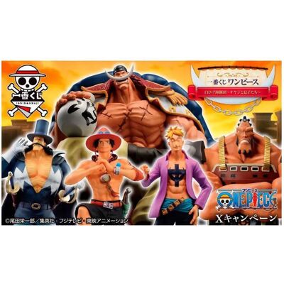 Banpresto Lotteria Di Figure Ichiban Kuji One Piece Pack White Beard Pirates Assortito Banpresto Lotteria Di Figure Ichiban Kuji One Piece Pack White Beard Pirates Assortito