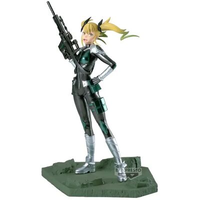 Banpresto Kaiju No. 8 Kikoru Shinomiya La Figure In Metallo 16 Cm Banpresto Kaiju No. 8 Kikoru Shinomiya La Figure In Metallo 16 Cm