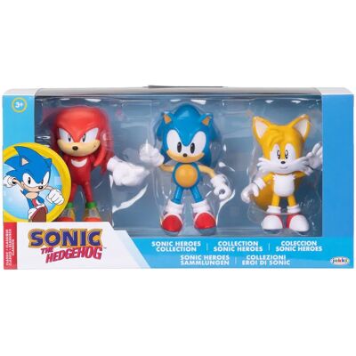 Jakks Pacific Sonic The Hedgehog Pack Classico 3 Figurine - Action Figures Jakks Pacific Sonic The Hedgehog Pack Classico 3 Figurine - Action Figures