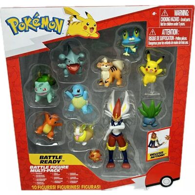 Jazwares Figura Pronta Per La Battaglia Pokémon Jazwares Figura Pronta Per La Battaglia Pokémon
