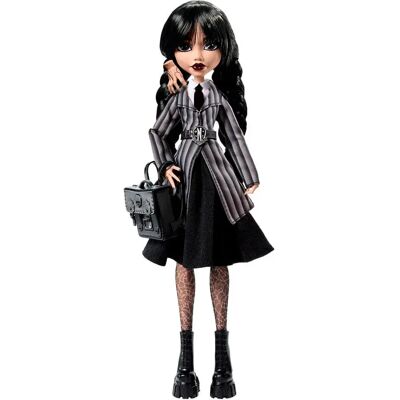 Monster Cable High Bambola Mercoledì Con Uniforme Scolastico Monster Cable High Bambola Mercoledì Con Uniforme Scolastico