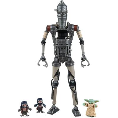 Hasbro Figura Star Wars: The Mandalorian Black Series 2 Pack Ig-12 & Grogu 15 Cm Hasbro Figura Star Wars: The Mandalorian Black Series 2 Pack Ig-12 & Grogu 15 Cm