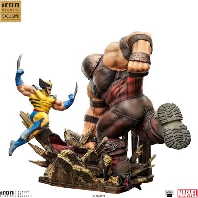 Iron Studios Figura Marvel Bds Art Scale 1/10 Wolverine Vs Juggernaut Heo Eu Exclusive 30 Cm Iron Studios Figura Marvel Bds Art Scale 1/10 Wolverine Vs Juggernaut Heo Eu Exclusive 30 Cm