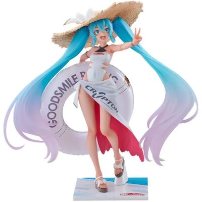 Furyu Figura Hatsune Miku Gt Project 1/7 Racing Miku 202:tropical Version 21 Cm Furyu Figura Hatsune Miku Gt Project 1/7 Racing Miku 202:tropical Version 21 Cm