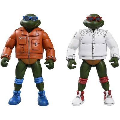 Neca Figura D´azione Di 2 Pacchetti Di Cartoon Punk Leo E Punk Raph Tartarughe Ninja 18 Cm Neca Figura D´azione Di 2 Pacchetti Di Cartoon Punk Leo E Punk Raph Tartarughe Ninja 18 Cm