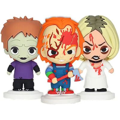 Sd Toys Pokis Rubber Mini3-pack Mini Figura Chucky 7 Cm Sd Toys Pokis Rubber Mini3-pack Mini Figura Chucky 7 Cm