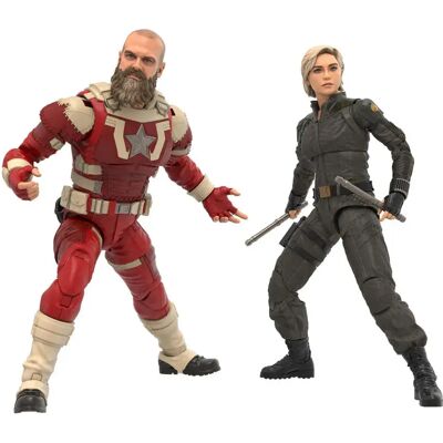 Hasbro Figura Di Yelena Belova E Red Guardian Dei Thunderbolts Marvel Legends Marvel 15 Cm 2 Unità Hasbro Figura Di Yelena Belova E Red Guardian Dei Thunderbolts Marvel Legends Marvel 15 Cm 2 Unità