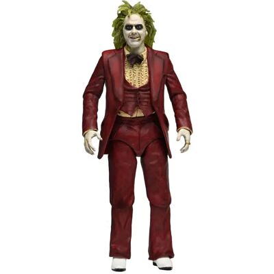 Neca Ultima Figura Di Smoking Rosso Beetlejuice 18 Cm Neca Ultima Figura Di Smoking Rosso Beetlejuice 18 Cm