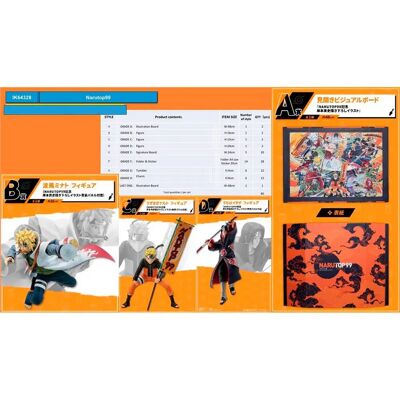 Banpresto Lotteria Di Figure Ichiban Kuji Naruto Top 99 Series Assortito Banpresto Lotteria Di Figure Ichiban Kuji Naruto Top 99 Series Assortito