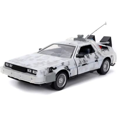 Jada Figura Back To The Future Time Machine Frost Diecast Model 1/2 Jada Figura Back To The Future Time Machine Frost Diecast Model 1/2