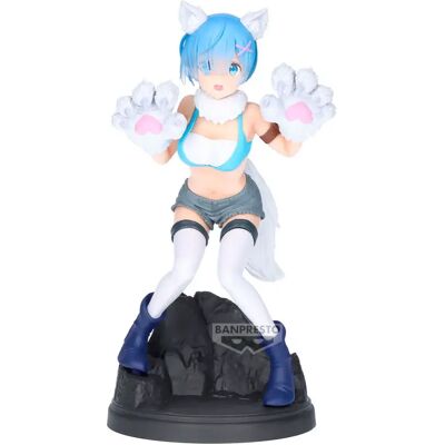 Banpresto Figura Rem Monsters Motions Iniziare La Vita In Un Altro Mondo Re:zero 22 Cm Banpresto Figura Rem Monsters Motions Iniziare La Vita In Un Altro Mondo Re:zero 22 Cm