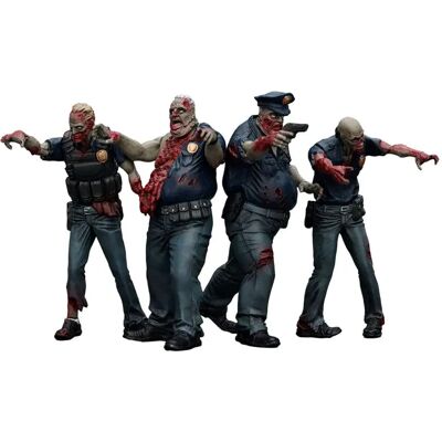 Joy Toy Zombie Dark Source Polizia Personaggio Maschile Confezione Da 8 Cm Joy Toy Zombie Dark Source Polizia Personaggio Maschile Confezione Da 8 Cm
