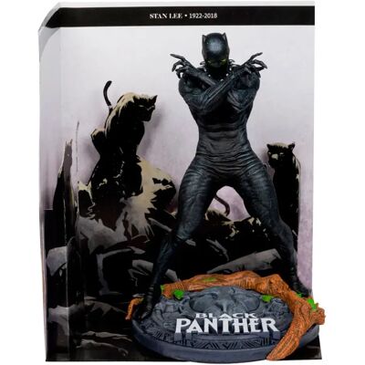 Mcfarlane Toys Collezione Cavalieri Statua In Pvc 1/10 Black Panther Marvel 17 Cm Mcfarlane Toys Collezione Cavalieri Statua In Pvc 1/10 Black Panther Marvel 17 Cm