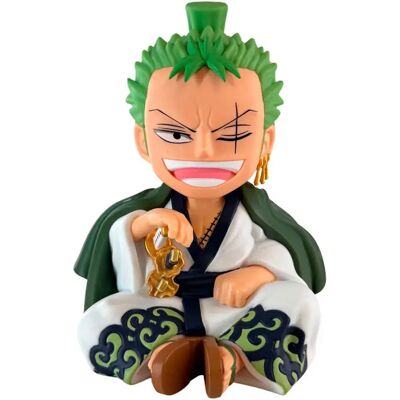Plastoy Salvadanaio One Piece Zorojuro Plastoy Salvadanaio One Piece Zorojuro