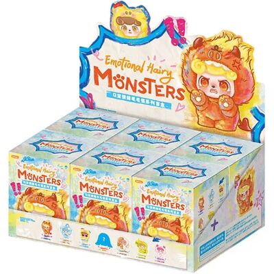 Jotoys Qkid Serie Di Personaggi Da Esposizione Mostri Pelosi Emotivi In Scatola A Sorpresa 12-1 Cm 6 Unità Jotoys Qkid Serie Di Personaggi Da Esposizione Mostri Pelosi Emotivi In Scatola A Sorpresa 12-1 Cm 6 Unità