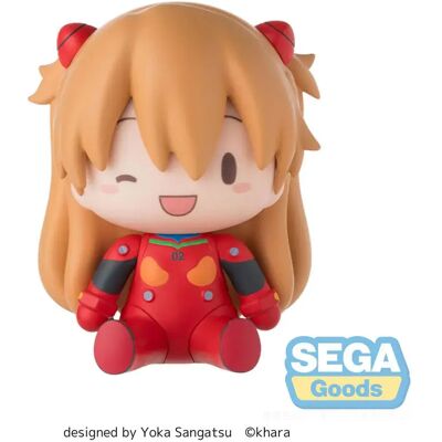 Sega Figure Fuwa Petit Chibi Di Asuka In Plug Suit Da Evangelion: New Theatrical Edition 8 Cm Sega Figure Fuwa Petit Chibi Di Asuka In Plug Suit Da Evangelion: New Theatrical Edition 8 Cm