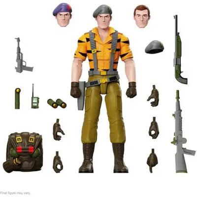 Super7 Ultimates! Flint Tiger Force Action Figure Gi Joe 18 Cm Super7 Ultimates! Flint Tiger Force Action Figure Gi Joe 18 Cm