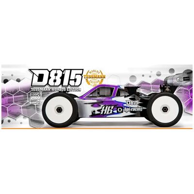 Hpi Racing Buggy Radiocomandato D815 Tessmann Worlds Edition 1/8´´ Hpi Racing Buggy Radiocomandato D815 Tessmann Worlds Edition 1/8´´