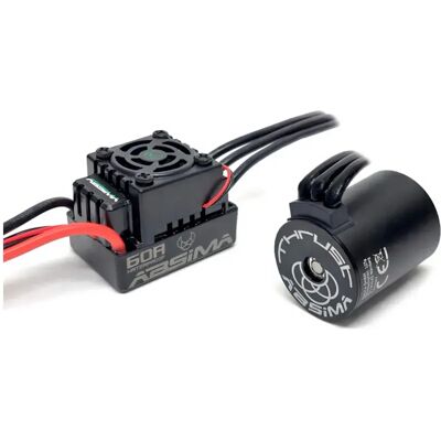 Absima Regolatore Di Velocità Motore Ed Elettronico 1/10 Brushless Set Eco 60a 3650-370kv Absima Regolatore Di Velocità Motore Ed Elettronico 1/10 Brushless Set Eco 60a 3650-370kv