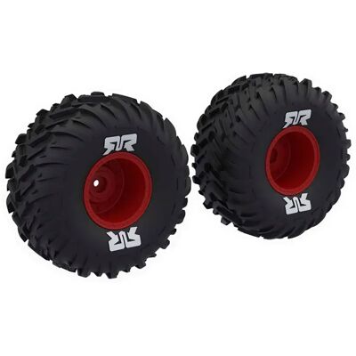 Arrma Ruota Dboots Cut Chevron Mt 1/10 Monster Truck 2 Unità Arrma Ruota Dboots Cut Chevron Mt 1/10 Monster Truck 2 Unità