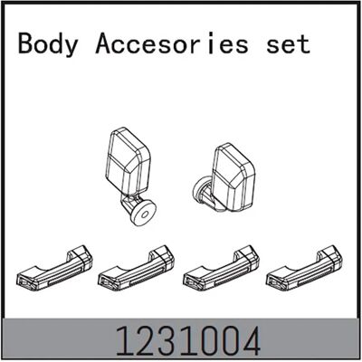 Absima Parti Di Accessori Per Il Corpo Cr3.eco Absima Parti Di Accessori Per Il Corpo Cr3.eco