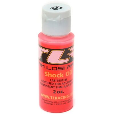Olio shock in silicone Losi TLR74013 50wt 2 oz Olio shock in silicone Losi TLR74013 50wt 2 oz