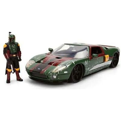 Jada Auto Replica Boba Fett 2005 Ford Gt Jada Auto Replica Boba Fett 2005 Ford Gt