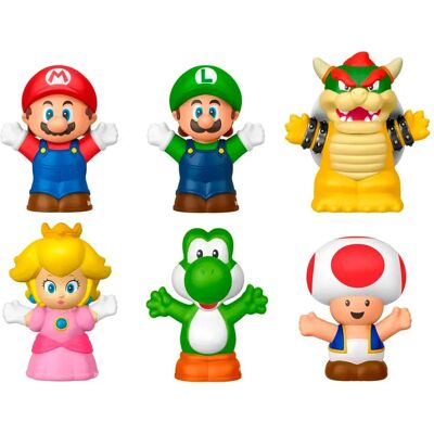 Mattel Figura Little People Collector My Mario 7 Cm Mattel Figura Little People Collector My Mario 7 Cm