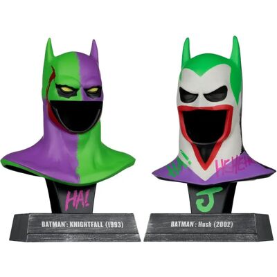 Mcfarlane Toys Replica Di Scultura Masques Batman Hush & Knightfall Mcfarlane Toys Replica Di Scultura Masques Batman Hush & Knightfall