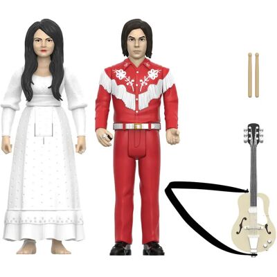 Super7 Pacchetto Di Figure The White Stripes Super7 Pacchetto Di Figure The White Stripes
