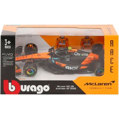 Burago Auto Replica Mclaren Mcl 39 Orange / Black One Size Burago Auto Replica Mclaren Mcl 39 Orange / Black One Size