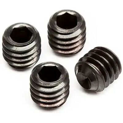 Hpi Racing Grano M4x4mm 4 Unità Black One Size Hpi Racing Grano M4x4mm 4 Unità Black One Size