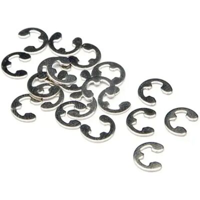 Hpi Racing Clip Per Carrozzeria E 2.5mm 20 Unità Black One Size Hpi Racing Clip Per Carrozzeria E 2.5mm 20 Unità Black One Size