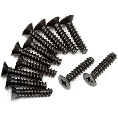 Hpi Racing Vite A Testa Piatta M2.6x12mm 12 Unità Black One Size Hpi Racing Vite A Testa Piatta M2.6x12mm 12 Unità Black One Size