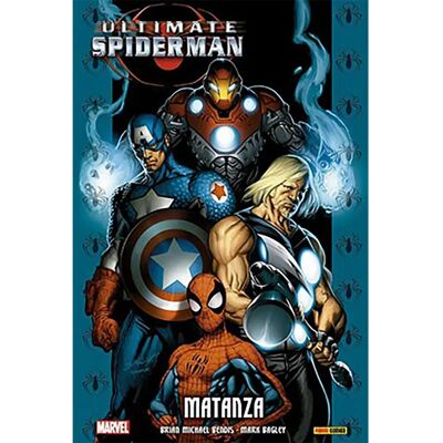 Panini Fumetto Ultimate Spiderman Integral 07. Matanza Multicolour One Size Panini Fumetto Ultimate Spiderman Integral 07. Matanza Multicolour One Size
