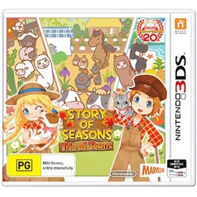 Nintendo Games 3ds Story Of Seasons: Trio Of Towns Nintendo Games 3ds Story Of Seasons: Trio Of Towns