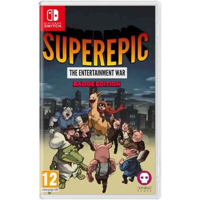Nintendo Games Switch Superepic The Entertainment War Badge Edition Nintendo Games Switch Superepic The Entertainment War Badge Edition