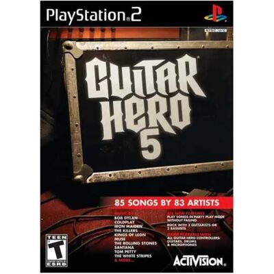 Playstation Games Ps2 Guitar Hero 5 Playstation Games Ps2 Guitar Hero 5