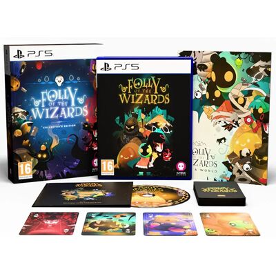 Playstation Games Ps5 Folly Of The Wizards Collectors Edition Playstation Games Ps5 Folly Of The Wizards Collectors Edition