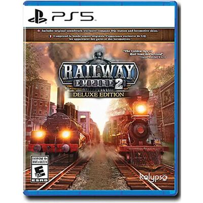 Playstation Games Ps5 Railway Empire 2 Deluxe Edition (import) Playstation Games Ps5 Railway Empire 2 Deluxe Edition (import)