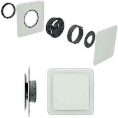 Wolf 2577989 - Ventilazione quadrata per CWL - Aria di alimentazione e di estrazione Wolf 2577989 - Ventilazione quadrata per CWL - Aria di alimentazione e di estrazione