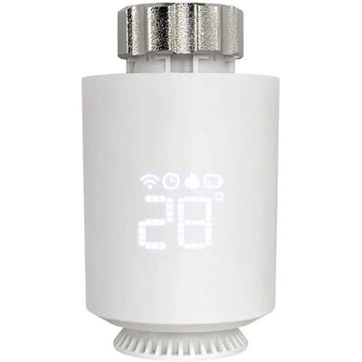Valvola termostatica intelligente Avatto TRV06 - Bianco - Controllo temperatura Valvola termostatica intelligente Avatto TRV06 - Bianco - Controllo temperatura