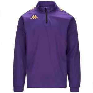 Kappa Felpa Con Mezza Zip Gassolo Violet Indigo 2XL Kappa Felpa Con Mezza Zip Gassolo Violet Indigo 2XL