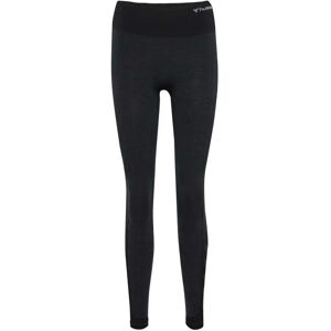 Hummel - Collant da allenamento hmlMT Shine Seamless MW - Nero 34/36 Hummel - Collant da allenamento hmlMT Shine Seamless MW - Nero 34/36