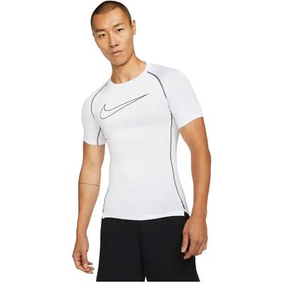 Nike Maglietta A Maniche Corte Pro Dri Fit White / Black / Black XL Nike Maglietta A Maniche Corte Pro Dri Fit White / Black / Black XL