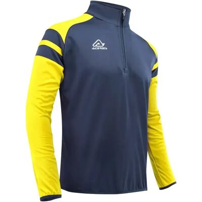 Acerbis Felpa Con Mezza Zip Kemari Blue / Yellow M Acerbis Felpa Con Mezza Zip Kemari Blue / Yellow M